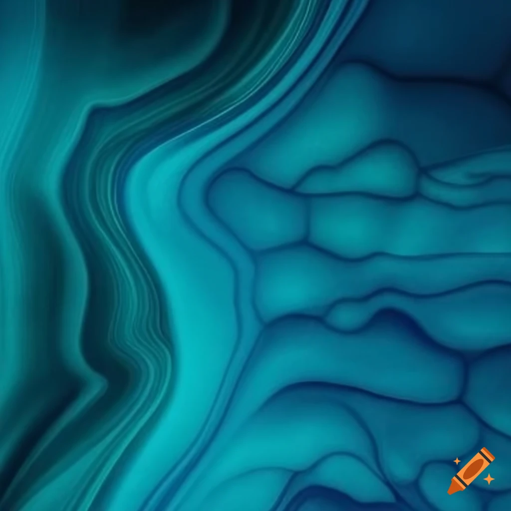 Detailed photo of water inspired abstract art