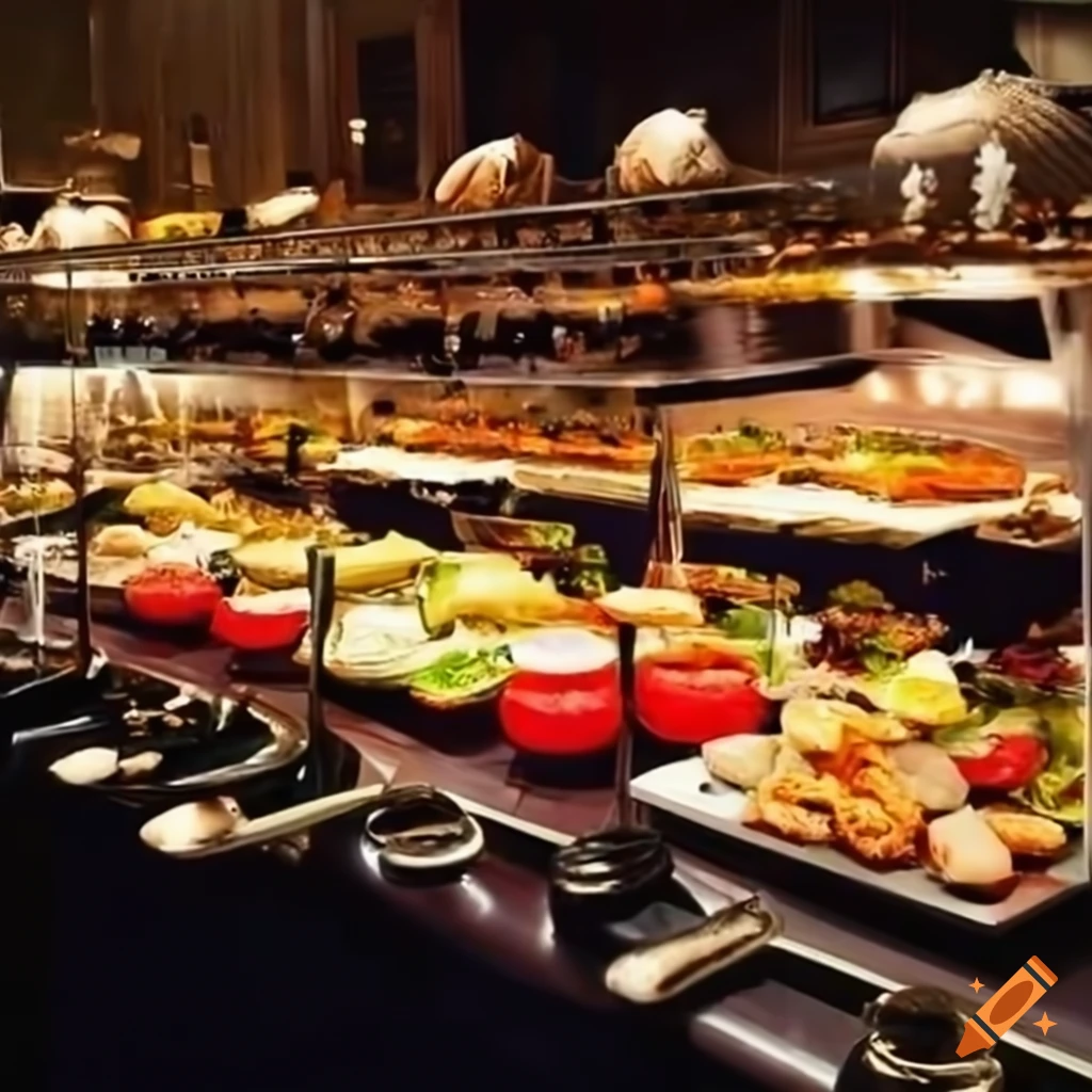 A mesmerizing view of an all you can eat buffet