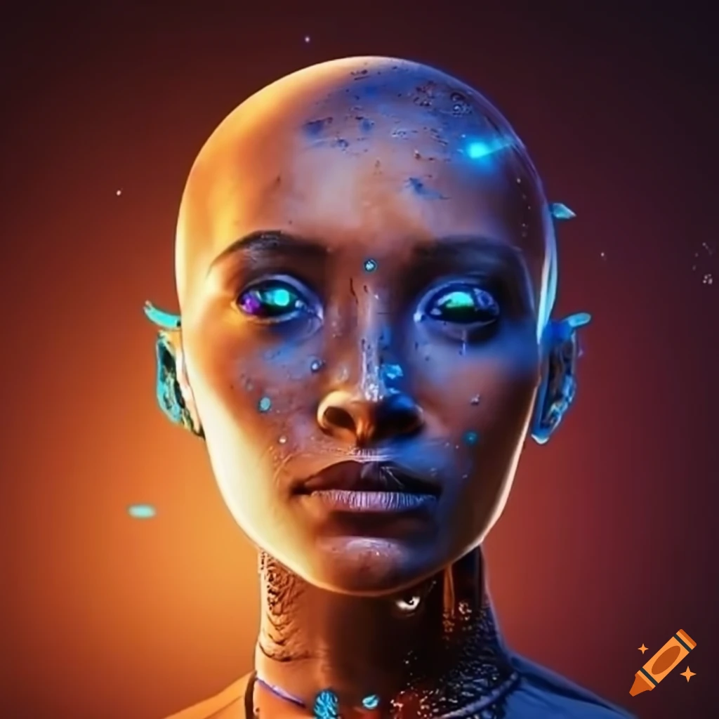 Illustration Of Artificial Intelligence And Money Making