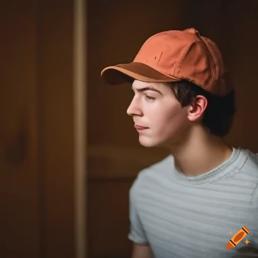 college-student-with-brown-hair-and-baseball-cap-on-craiyon
