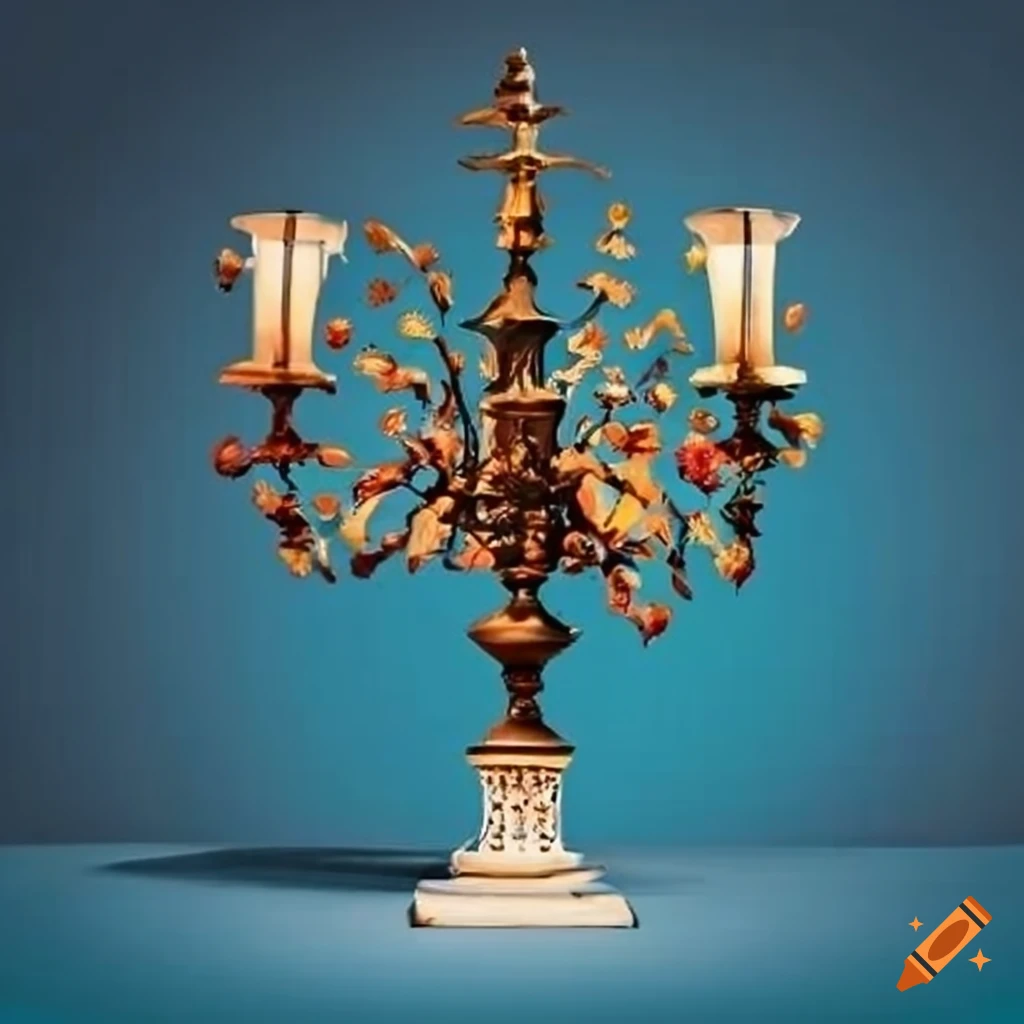 candelabrum street lamps in Dresden