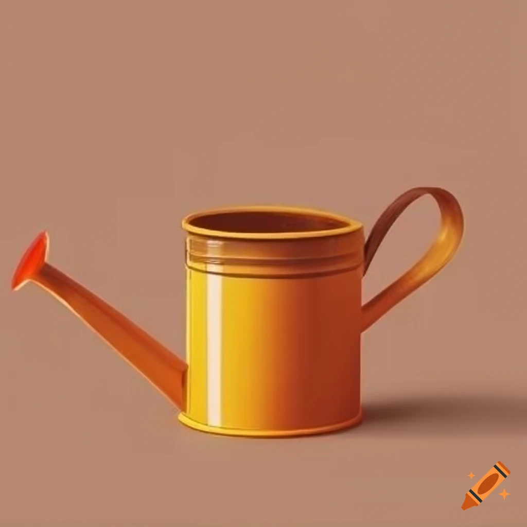 autumn-themed-garden-watering-can-on-a-white-background