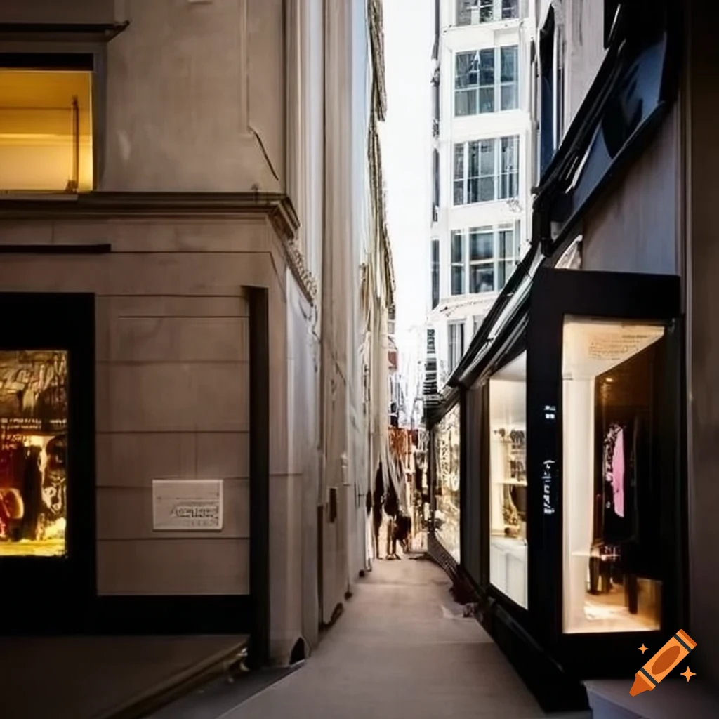 Luxurious fashion boutique in san francisco on Craiyon