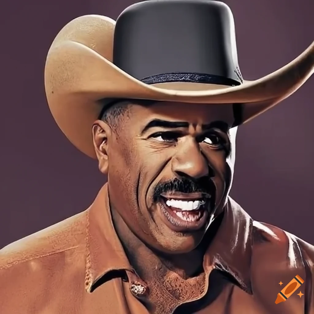 Steve harvey participating in bull riding event