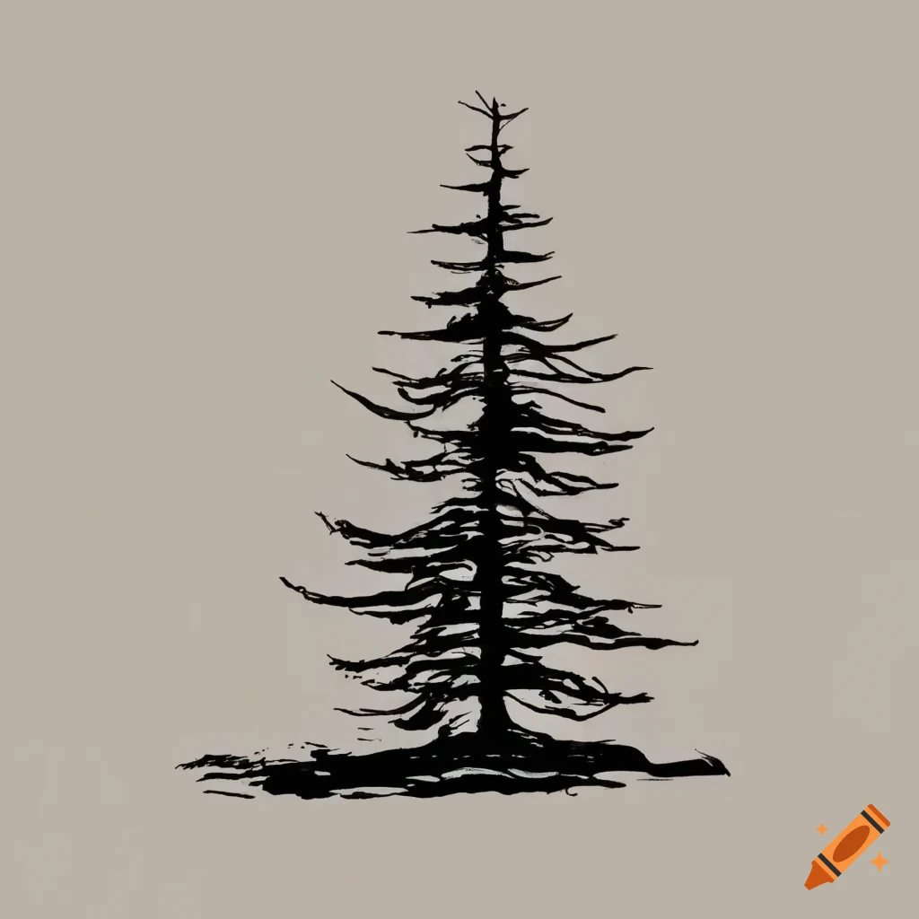 100,000 Pine tree drawing Vector Images | Depositphotos
