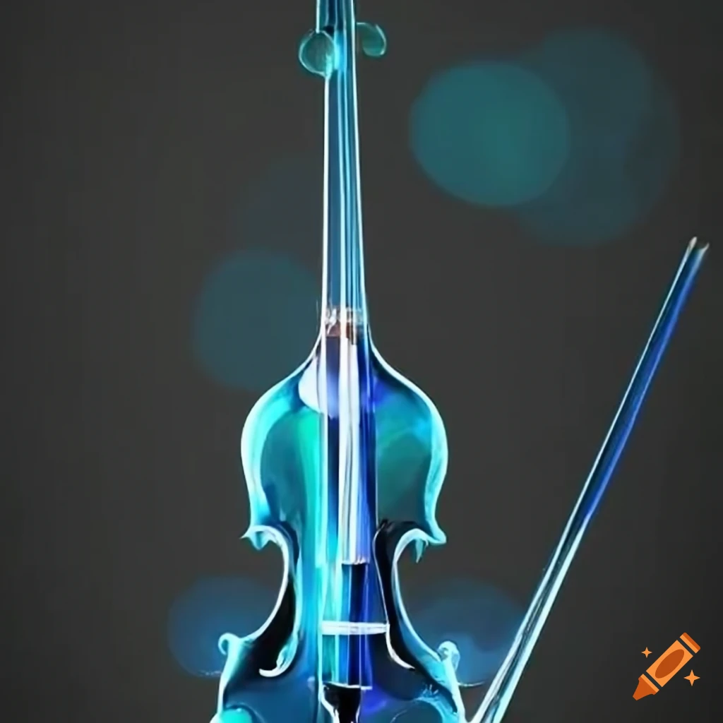 Glass Violin On Craiyon
