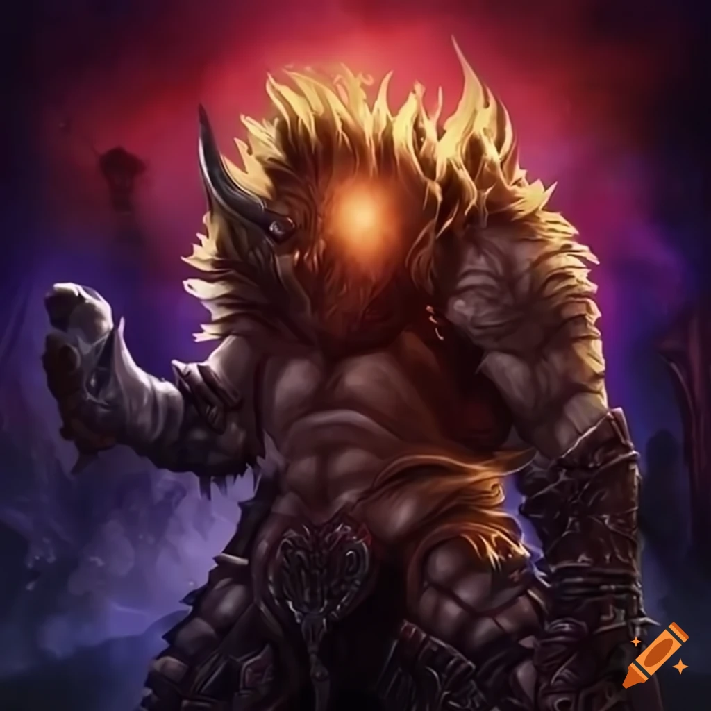 Logo of warmane realms on Craiyon