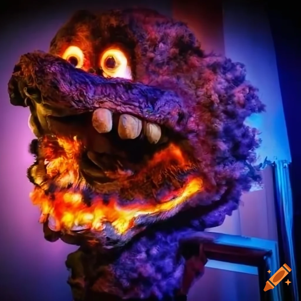 Rock afire explosion animatronic on Craiyon
