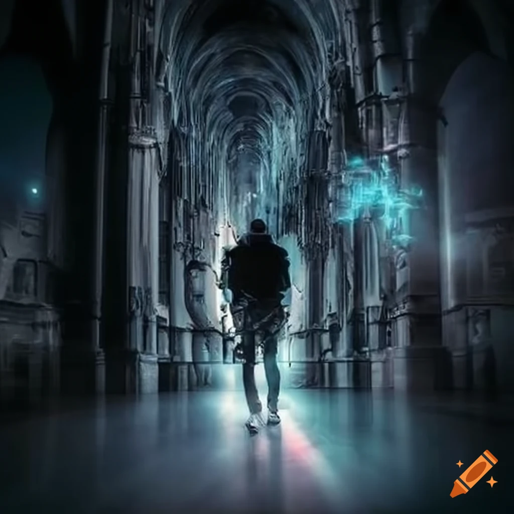 Futuristic depiction of the internet