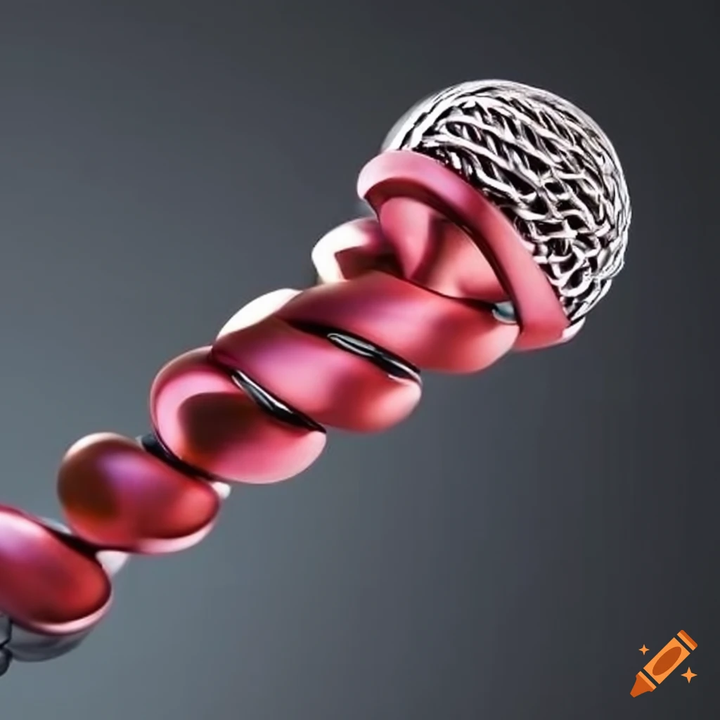 corkscrew twist twisted microphone
