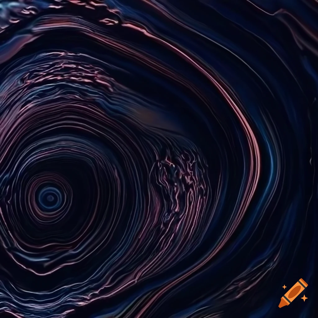 detailed abstract fiber pattern inspired by water