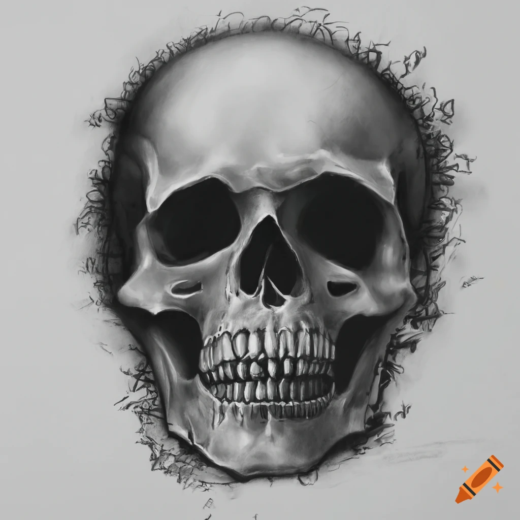 200+ Realistic Skull Tattoo Stock Illustrations, Royalty-Free Vector  Graphics & Clip Art - iStock