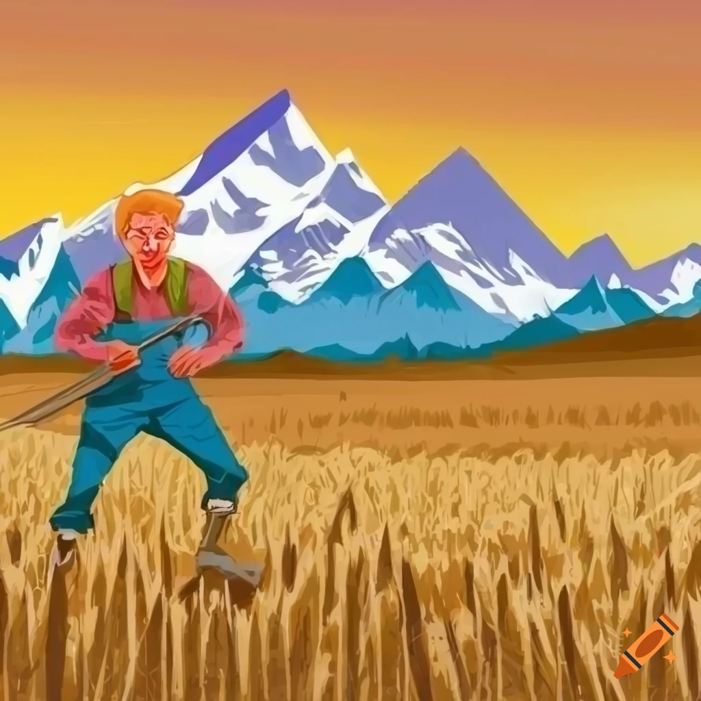 Farmer Drawing Images | Free Photos, PNG Stickers, Wallpapers & Backgrounds  - rawpixel