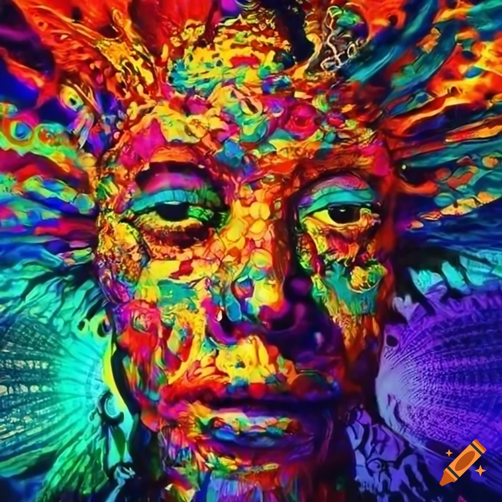 vibrant psychedelic artwork