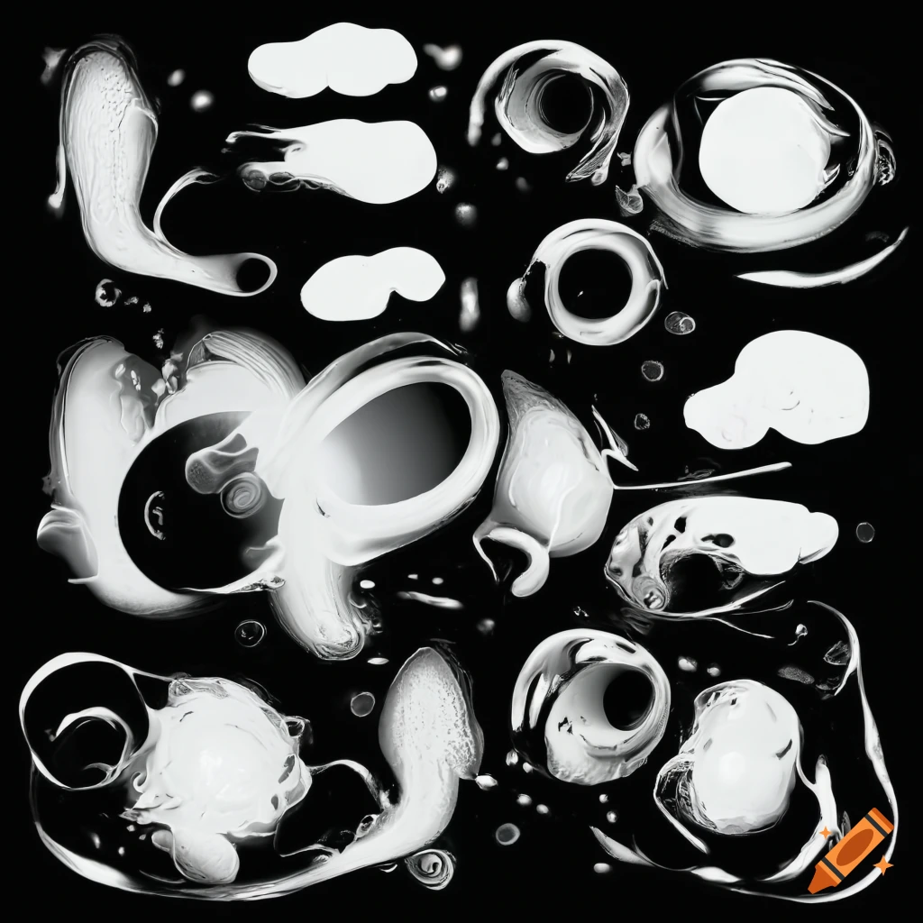 Closeup of soap residue on Craiyon