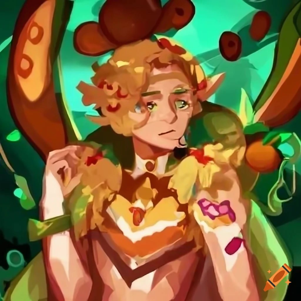 Delicious jackfruit cookie from cookie run kingdom