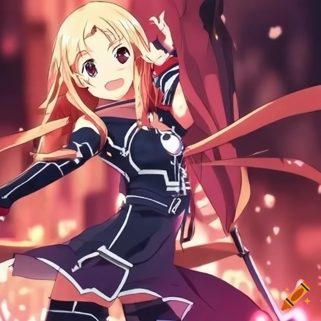 Character from sword art online anime