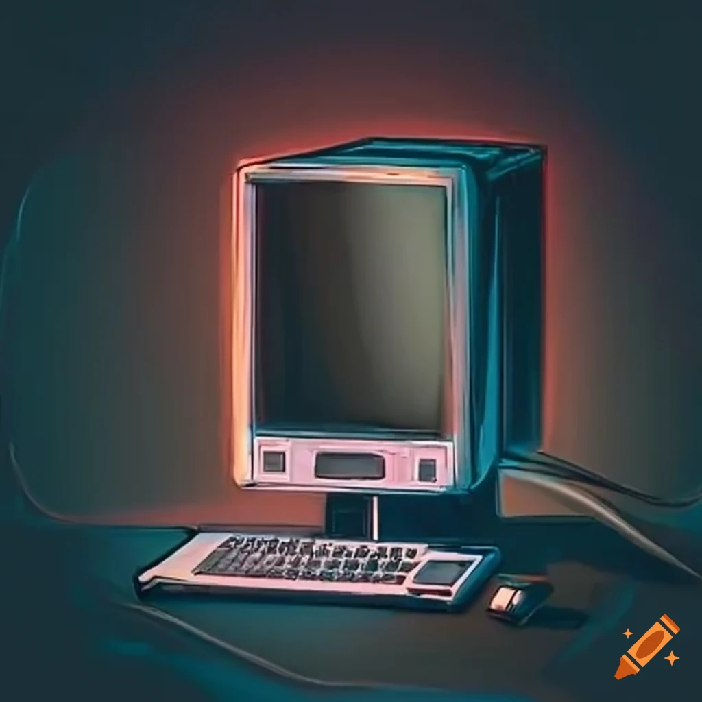 Home computers for work and entertainment on Craiyon