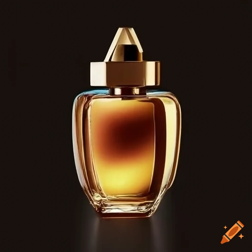 Flacon de parfum futuriste avec logo sss on Craiyon