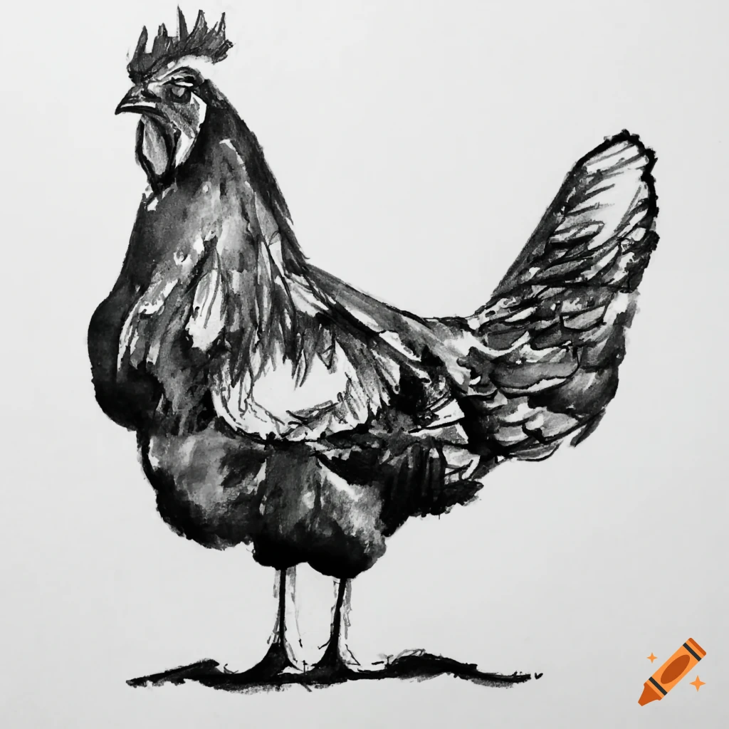 How to Draw a Chicken: A Step-by-Step | How to Mimi Panda