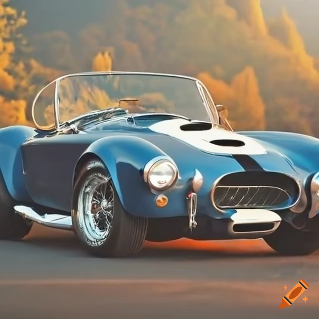 1966 Shelby Cobra Side View On Craiyon