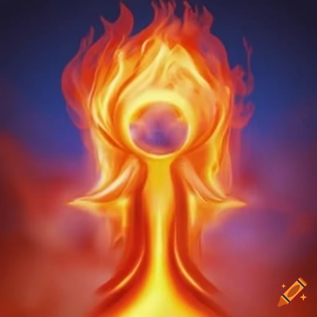 artwork-of-a-fiery-spirit-ghost