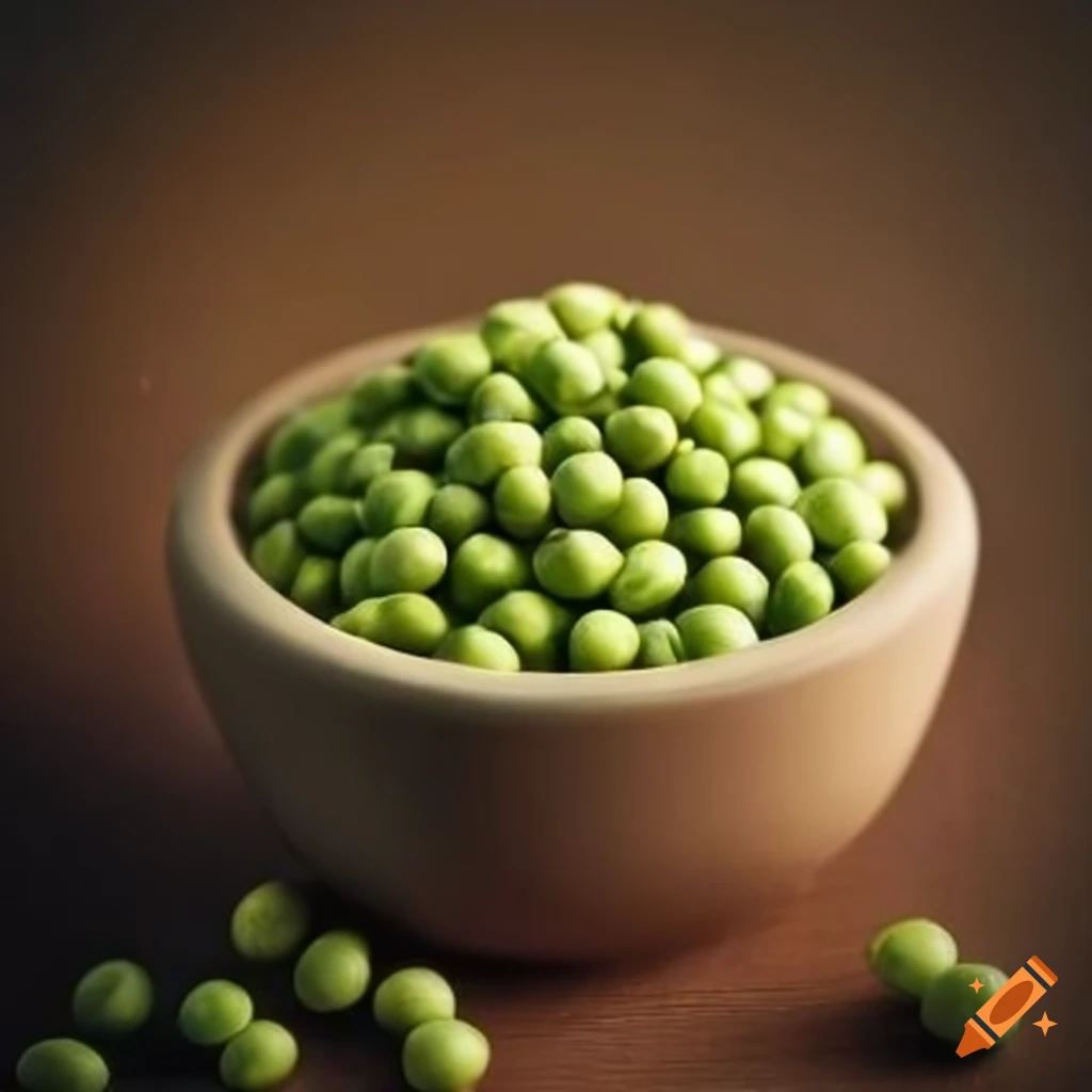 Freeze dried peas on Craiyon