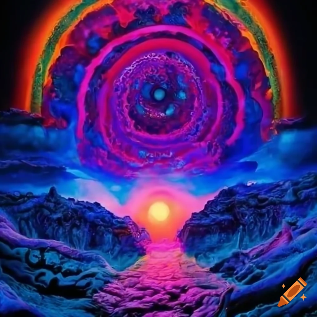 Visualization of combined air and water realms on Craiyon