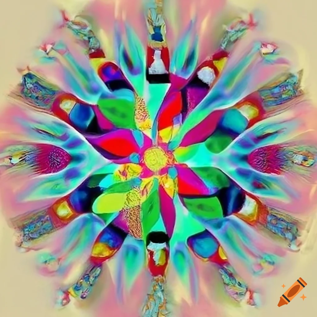 Visual representation of creativity on Craiyon