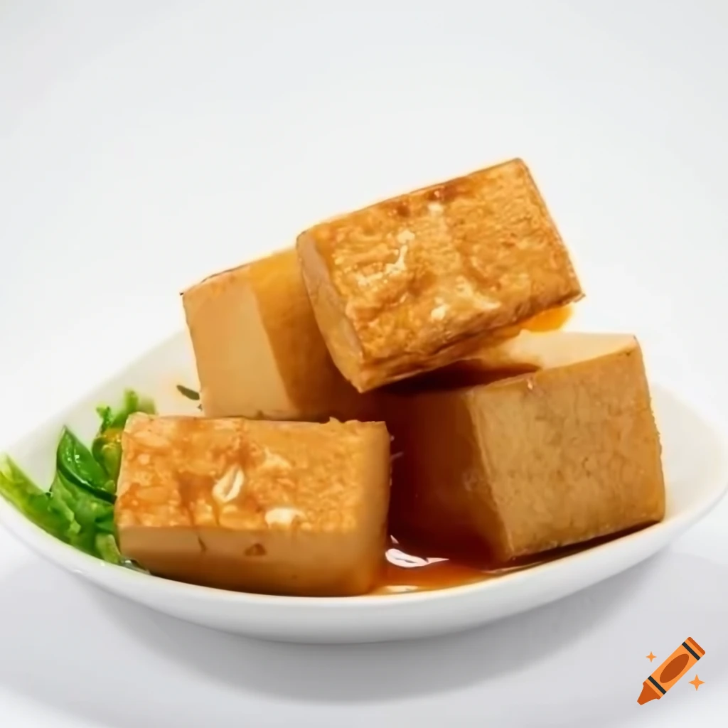 Deep Fried Bean Curd With Special Sauce On Craiyon