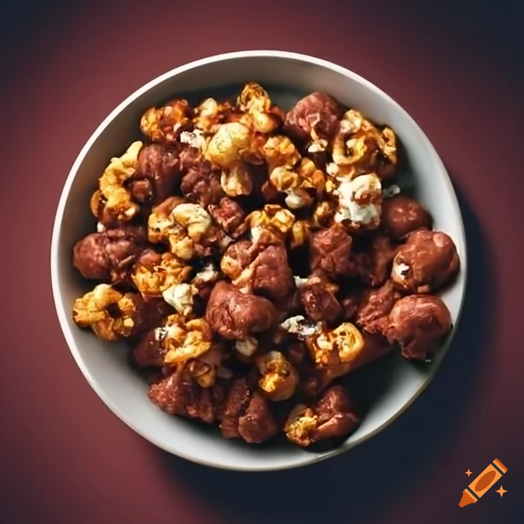 popcorn beef dish