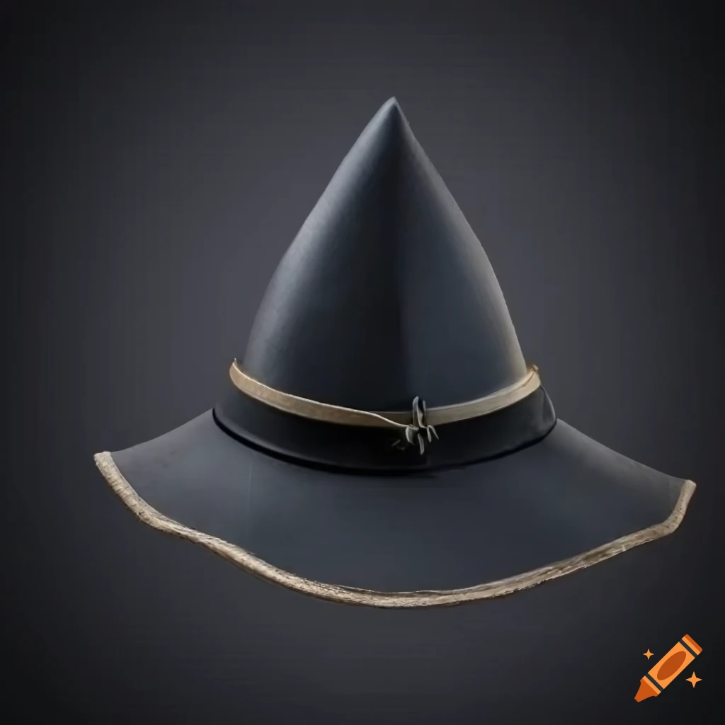 Photorealistic image of a medieval hat