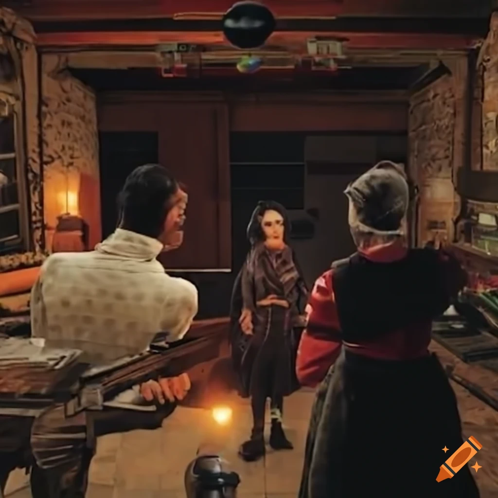 Image Depicting Local Split screen Co op Gameplay On Craiyon