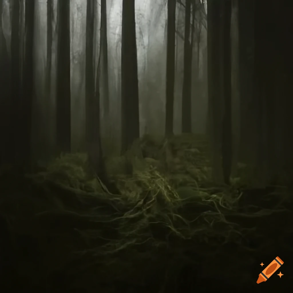 image of a decaying ecosystem