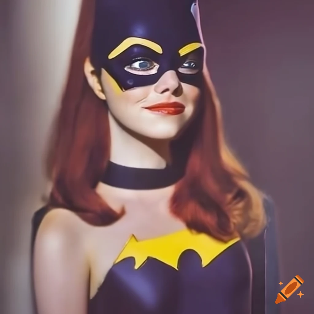 Emma Stone As 1970s Batgirl