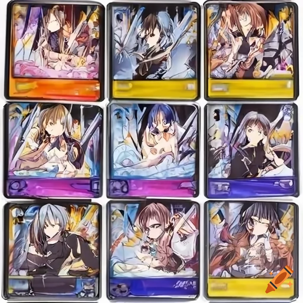 All the Trading Card Game Anime