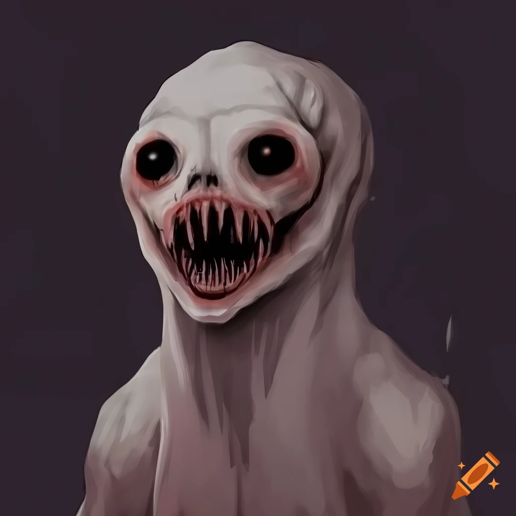 Scp 096 (shy guy) scary, dark, creepy realistic