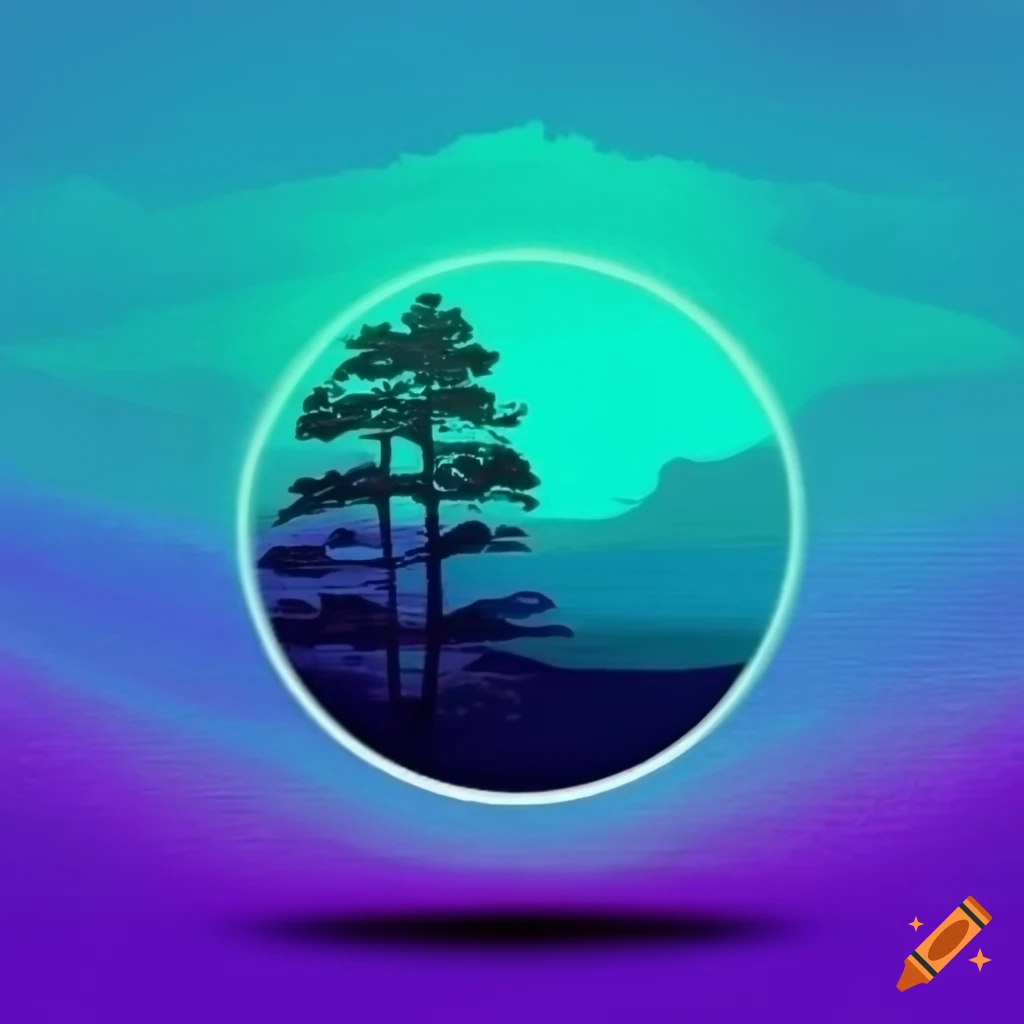 chill-music-logo-with-trees-and-water-on-craiyon