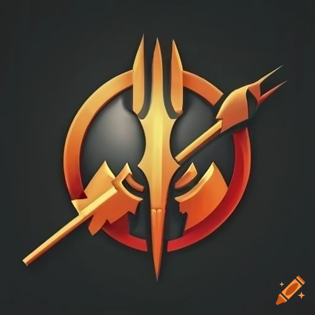 Logo Design Of A Triton With A Trident On Craiyon