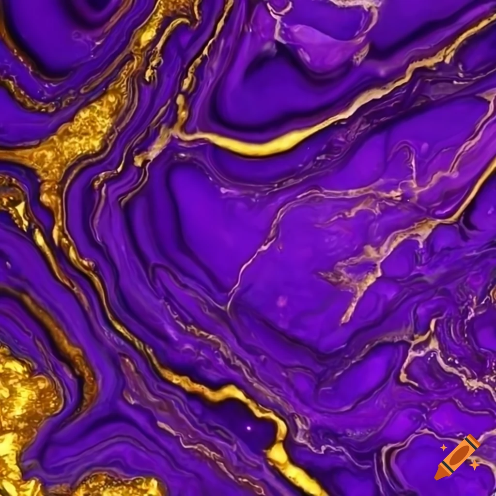 purple marble texture with gold veins