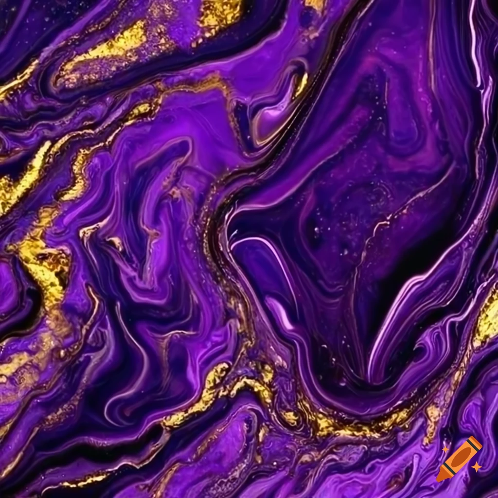 purple marble texture with gold veins