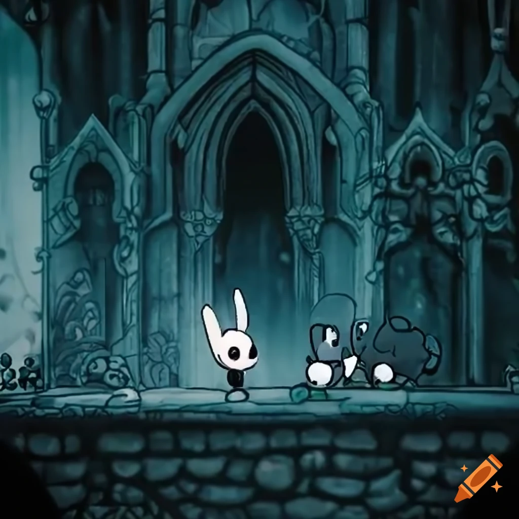 art of Hollow Knight's Queen's Gardens