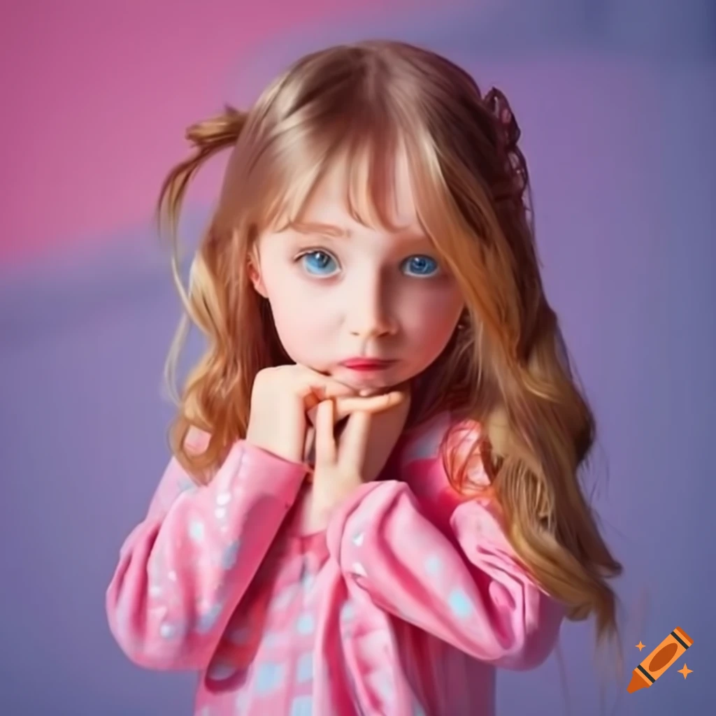 girl wearing pajamas