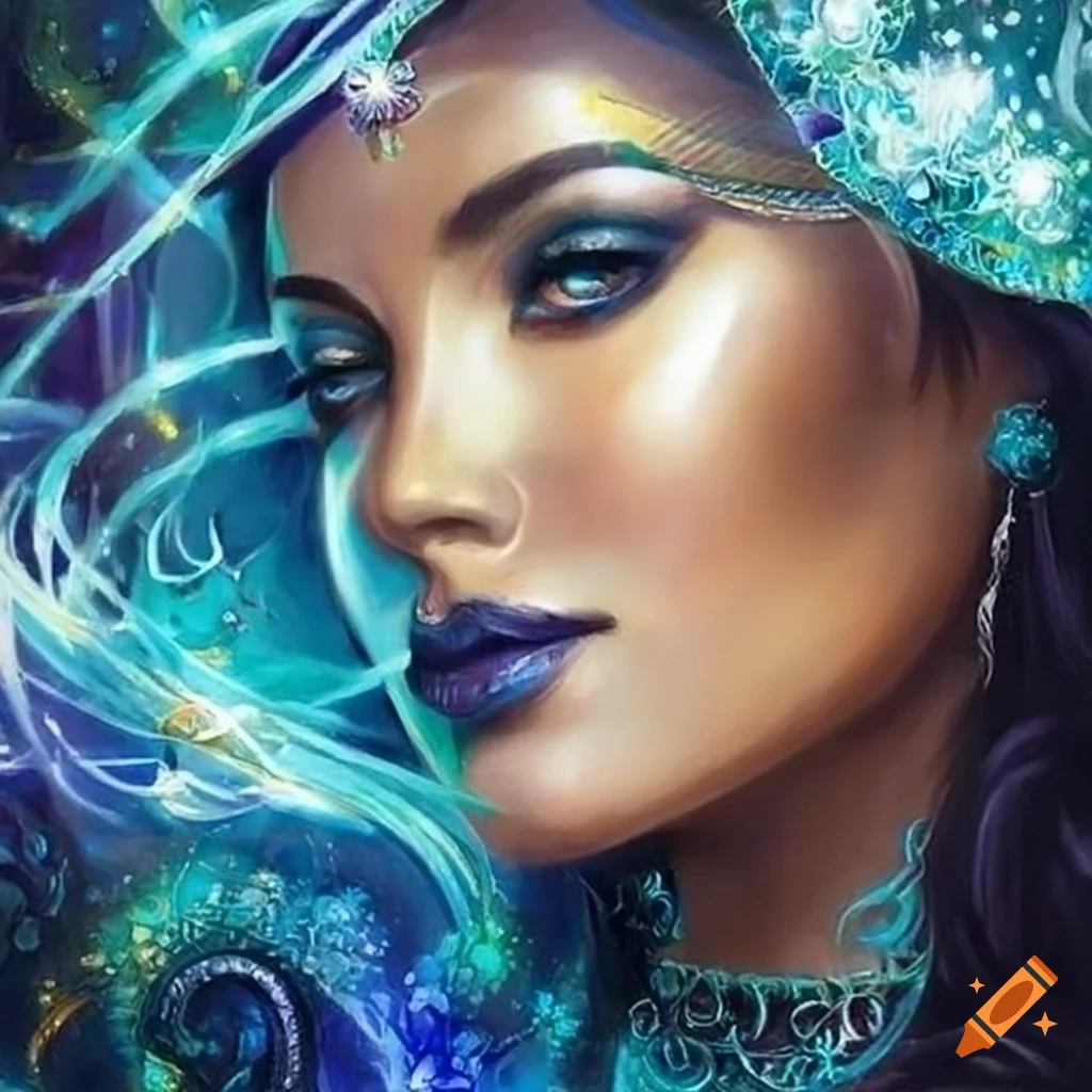 magical fantasy portrait artwork