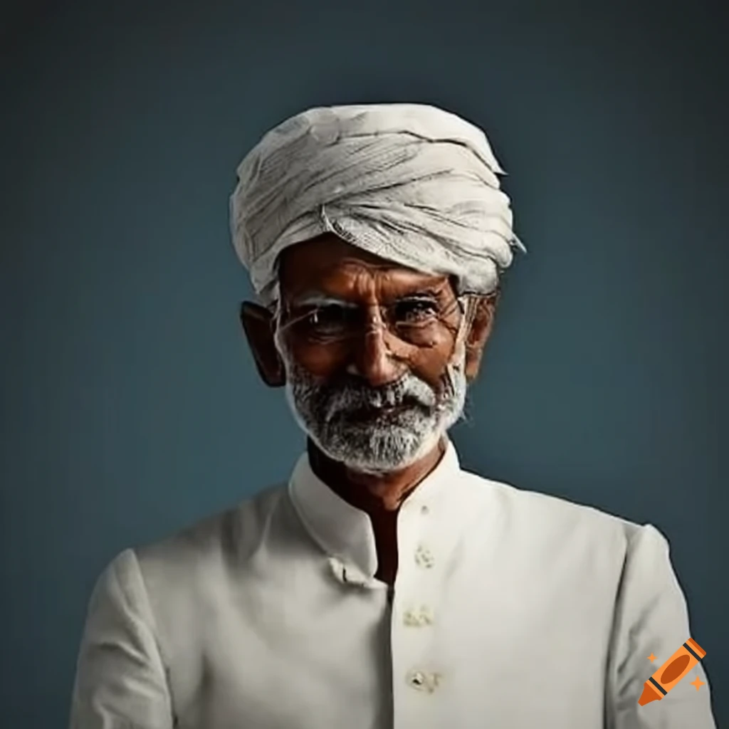 motivational-image-of-a-35-year-old-indian-man-in-white-attire