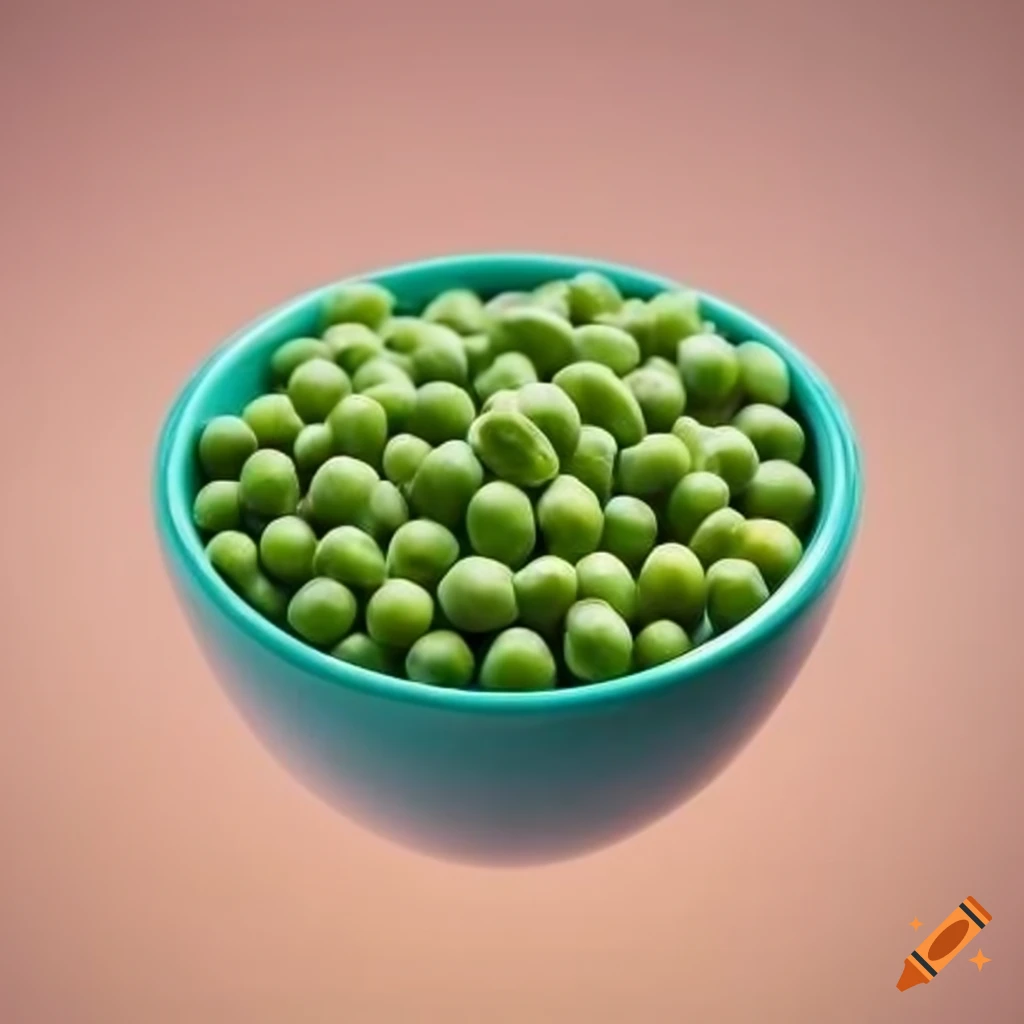 Freezedried peas on Craiyon
