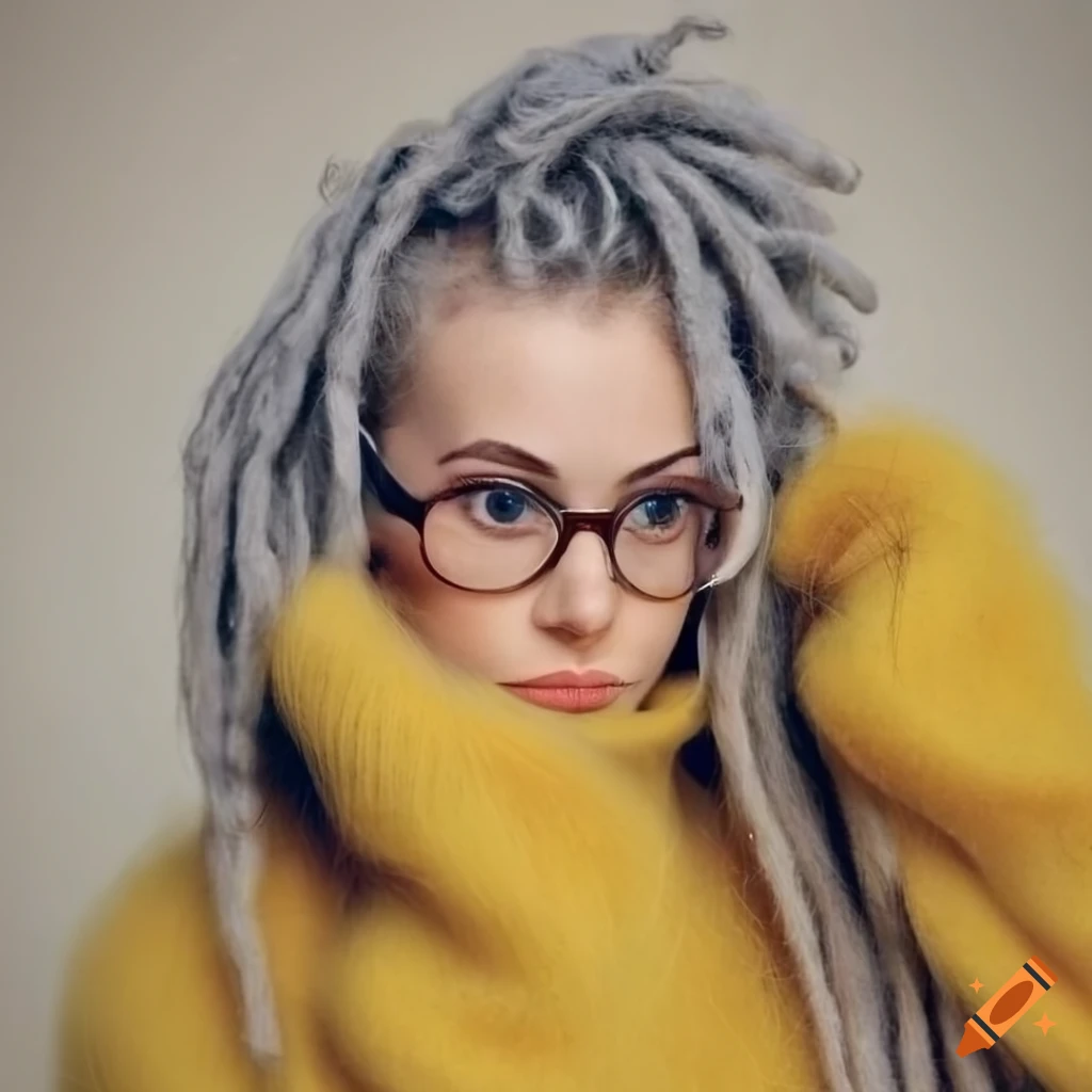 Woman in Tent. Spring Summer Fashion. Hippy Style. Woman with Dreadlocks.  Stock Image - Image of fashion, glasses: 235373497