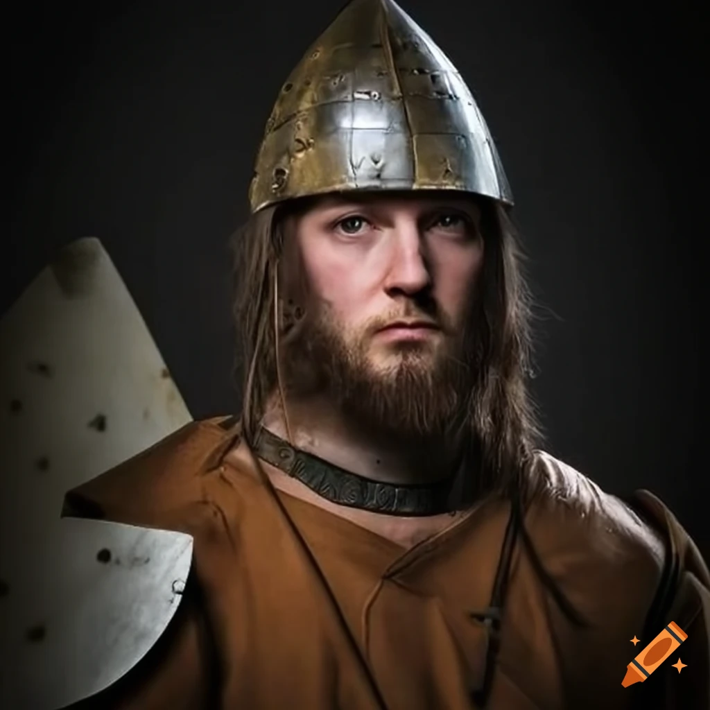 depiction of a medieval warrior