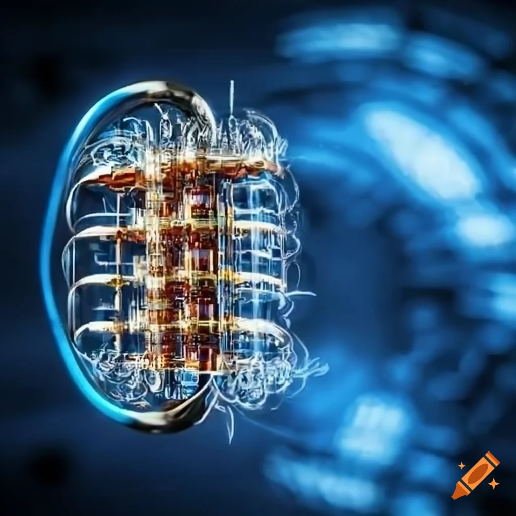 Image of a quantum computer on Craiyon