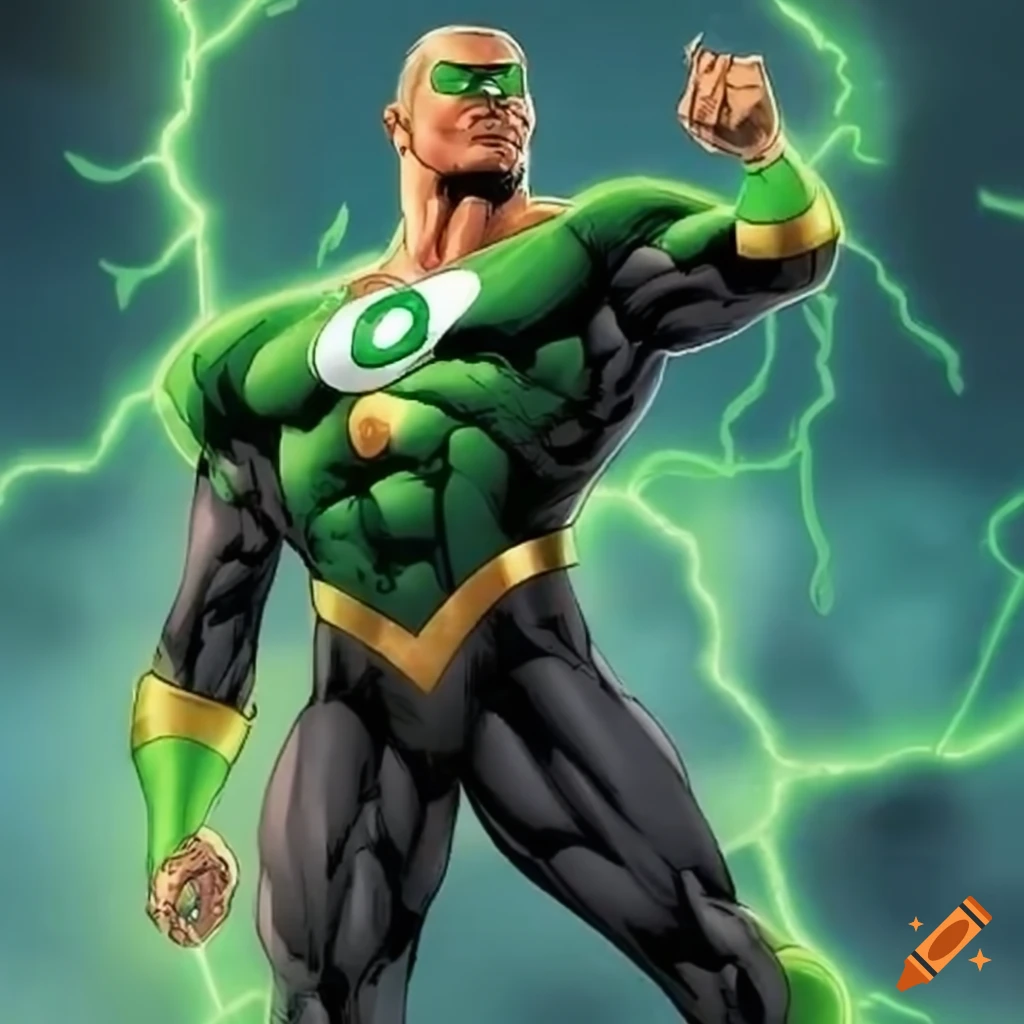 image of Green Lantern and Black Adam